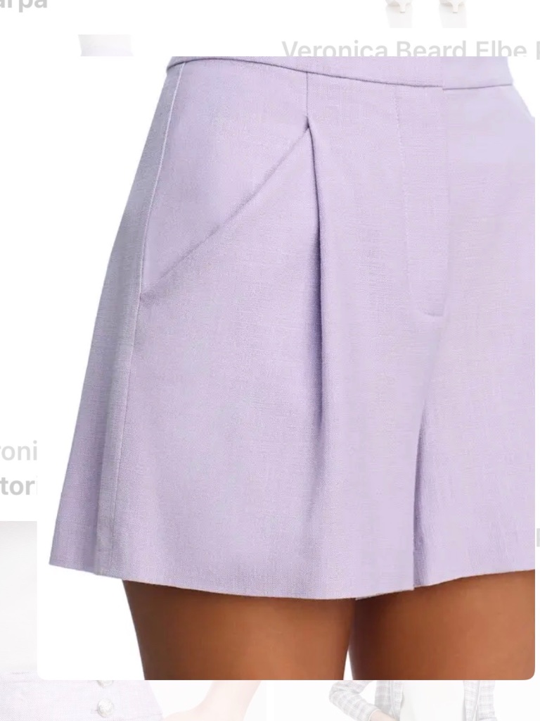 Veronica Beard Elbe Shorts Size 2